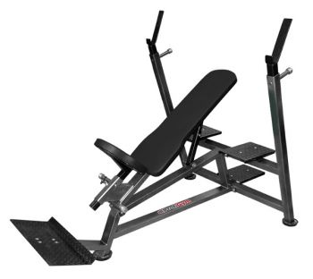 Скамья для жима наклонная регулируемая PROFIGYM СК-0020-H ― ФИТНЕСЦЕНТР.ru