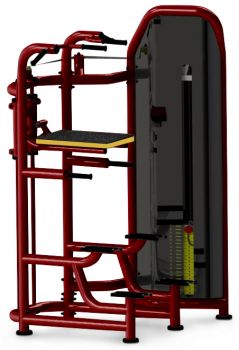 Гравитрон с противовесом TurboGym ТГ76-0450-СR (рубин) ― ФИТНЕСЦЕНТР.ru