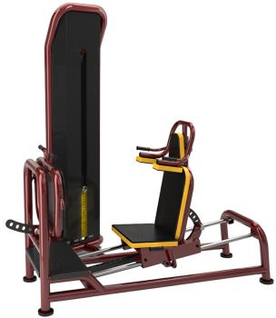 Тренажер жим ногами сидя TurboGym ТГ76-0460-CR (рубин) ― ФИТНЕСЦЕНТР.ru