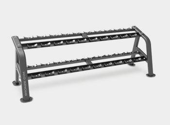 Стойка для гантелей (15 пар) BRONZE GYM BR-1027 ― ФИТНЕСЦЕНТР.ru