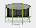 ARLAND Батут 16FT с внутренней страховочной сеткой и лестницей (Light green)