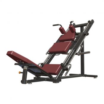 ЖИМ НОГАМИ/ГАКК-ПРИСЕДАНИЯ НА СВОБОДНЫХ ВЕСАХ PROTRAIN T8-608 ― ФИТНЕСЦЕНТР.ru