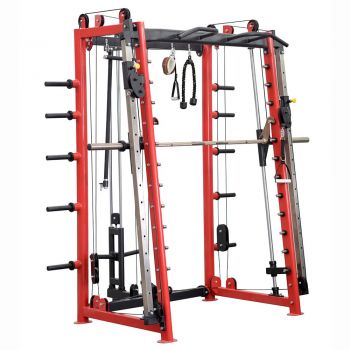 МАШИНА СМИТА/ФУНКЦИОНАЛЬНЫЙ ТРЕНАЖЕР НА СВОБОДНЫХ ВЕСАХ PROTRAIN GYM90 ― ФИТНЕСЦЕНТР.ru