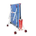 Всепогодный Теннисный стол Donic Outdoor Roller De Luxe синий/зеленый