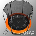 Батут Clear Fit FamilyHop 8Ft