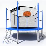 БАТУТ I-JUMP BASKET 12FT BLUE/GREEN