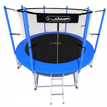 Батут i-JUMP 8ft Green/Blue. ― ФИТНЕСЦЕНТР.ru