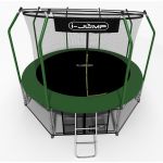 БАТУТ I-JUMP ELEGANT 14FT Green/Blue.