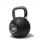 Гиря Original FitTools 28 кг с хромированной ручкой полиуретановая (CPU)