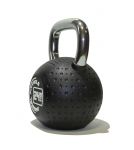 Гиря Original FitTools 24 кг с хромированной ручкой полиуретановая (CPU)