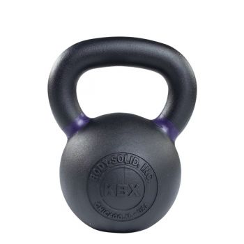 Гиря Original FitTools 20 кг чугунная фиолетовый кант ― ФИТНЕСЦЕНТР.ru