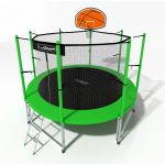 БАТУТ I-JUMP BASKET 14FT BLUE/GREEN