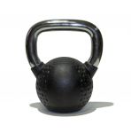 Гиря Original FitTools 12 кг с хромированной ручкой полиуретановая (CPU)