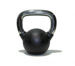 Гиря Original FitTools 8 кг с хромированной ручкой полиуретановая (CPU)