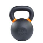 Гиря Original FitTools 28 кг чугунная оранжевый кант