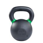 Гиря Original FitTools 24 кг чугунная зеленый кант