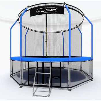БАТУТ I-JUMP ELEGANT 10FT Green/Blue. ― ФИТНЕСЦЕНТР.ru