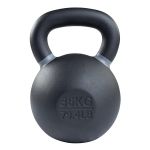 Гиря Original FitTools 36 кг чугунная серый кант