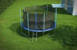 Батут с защитной сеткой и лестницей DIAMOND FITNESS INTERNAL 8FT (244 см)