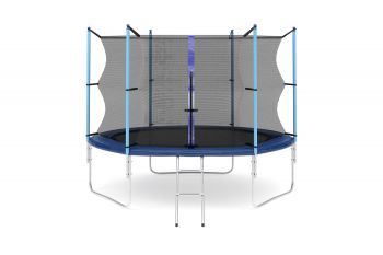 Батут с защитной сеткой и лестницей DIAMOND FITNESS INTERNAL 8FT (244 см) ― ФИТНЕСЦЕНТР.ru