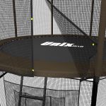 Батут UNIX line 12 ft Black-Brown (outside)