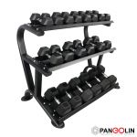 Гантельная стойка панорамная горизонтальная Pangolin Fitness DR126
