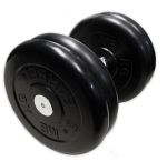 Гантель BARBELL неразборная черная 23,5 кг MB-FdbM-B23,5