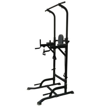 Силовая стойка для подтягиваний с эспандерами Royal Fitness HB-DG006 ― ФИТНЕСЦЕНТР.ru