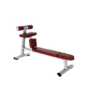BRONZE GYM H-035 Скамья для скручиваний горизонтальная (КОРИЧНЕВЫЙ) ― ФИТНЕСЦЕНТР.ru
