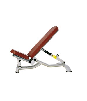 BRONZE GYM H-037 Скамья регулируемая (КОРИЧНЕВЫЙ) ― ФИТНЕСЦЕНТР.ru