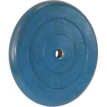 Диск обрезиненный цветной BARBELL 20 кг., d 31мм ― ФИТНЕСЦЕНТР.ru