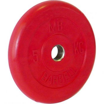 Диск обрезиненный цветной BARBELL 5 кг., d 31мм ― ФИТНЕСЦЕНТР.ru