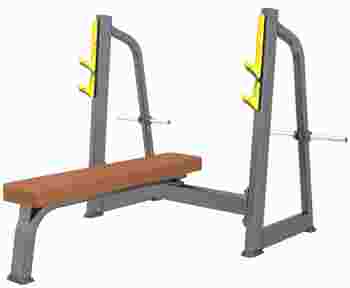 СКАМЬЯ-СТОЙКА ДЛЯ ЖИМА ШТАНГИ ЛЕЖА (OLYMPIC BENCH) DHZ E-1043В ― ФИТНЕСЦЕНТР.ru