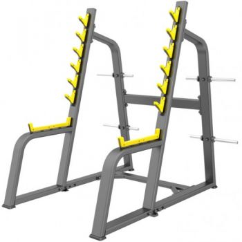 СТОЙКА ДЛЯ ПРИСЕДАНИЙ С ОГРАНИЧИТЕЛЯМИ (SQUAT RACK) DHZ E-1050В ― ФИТНЕСЦЕНТР.ru
