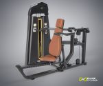 МНОГОПОЗИЦИОННЫЙ ВЕРТИКАЛЬНЫЙ/НАКЛОННЫЙ ЖИМ (MULTI PUSH). СТЕК 109 КГ. DHZ E-1080B