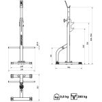 Стойка для штанги Marbo Sport MS-S108