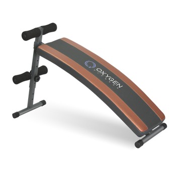 OXYGEN ARC SIT UP BOARD Скамья для пресса изогнутая ― ФИТНЕСЦЕНТР.ru