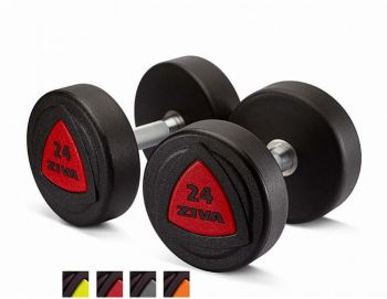 Гантели уретановые ZIVA 54 кг ZVO-DBPU-1033 ― ФИТНЕСЦЕНТР.ru