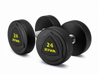 Гантельный ряд обрезиненный 52-60 кг (5 пар) ZIVA ZVO-DBSR-2046 ― ФИТНЕСЦЕНТР.ru
