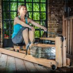 Гребной тренажер WATERROWER серии Natural с дисплеем 100 S4